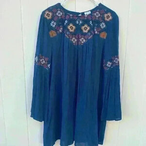 Blue Rain Francesca bohemian dress SZ medium